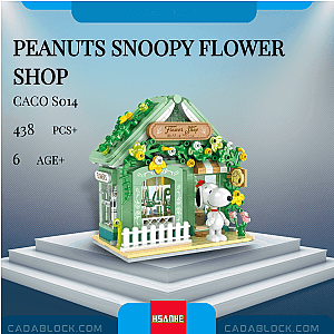 CACO S014 Peanuts Snoopy Flower Shop Movies and Games