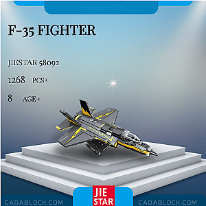 JIESTAR 58092 F-35 Fighter Military