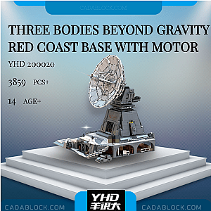 YHD 200020 Three Bodies Beyond Gravity Red Coast Base With Motor Movies and Games