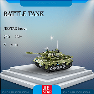 JIESTAR 61053 Battle Tank Military