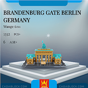 WANGE 6211 Brandenburg Gate Berlin Germany Modular Building