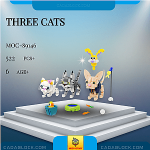 MOC Factory 89146 Three Cats Creator Expert