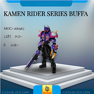 MOC Factory 166965 Kamen Rider Series Buffa Movies and Games