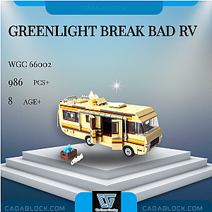 WGC 66002 Greenlight Break Bad RV Movies and Games