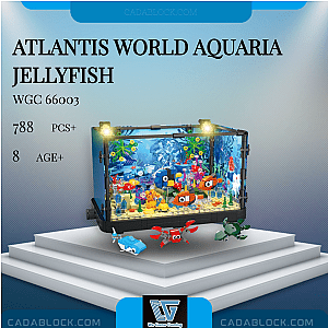 WGC 66003 Atlantis World Aquaria Jellyfish Creator Expert