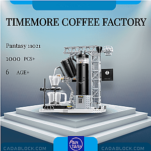 Pantasy 11021 Timemore Coffee Factory Creator Expert