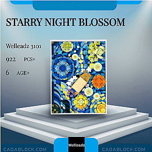 Welleadz 3101 Starry Night Blossom Creator Expert