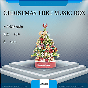 MANGE 9189 Christmas Tree Music Box Creator Expert