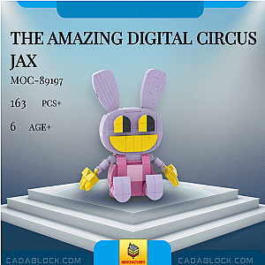 MOC Factory 89197 The Amazing Digital Circus Jax Movies and Games