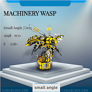 Small Angle JD015 Machinery Wasp Creator Expert