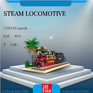 JIESTAR 59008 Steam Locomotive Technician