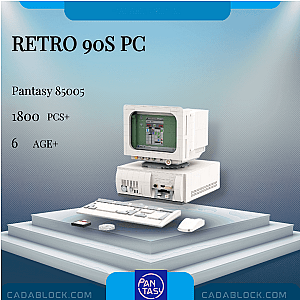 Pantasy 85005 Retro 90s PC Creator Expert