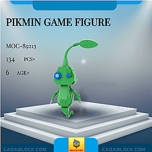 MOC Factory 89213 Pikmin Game Figure Movies and Games