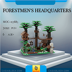 MOC Factory 153885 Forestmen's Headquarters Creator Expert