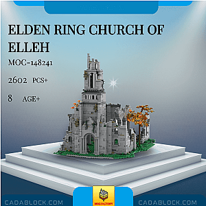 MOC Factory 148241 Elden Ring Church of Elleh Modular Building