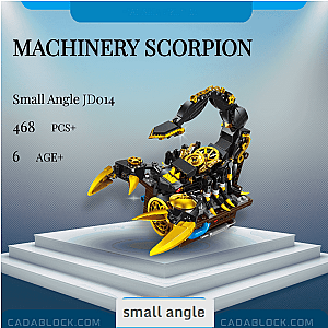 Small Angle JD014 Machinery Scorpion Creator Expert