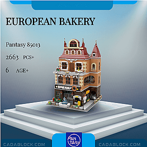 Pantasy 85013 European Bakery Modular Building