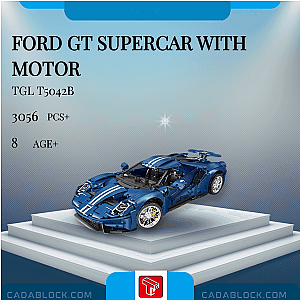 TaiGaoLe T5042B Ford GT Supercar With Motor Technician