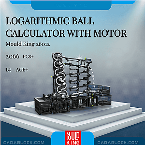 MOULD KING 26012 Logarithmic Ball Calculator With Motor Technician