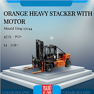 MOULD KING 17044 Orange Heavy Stacker With Motor Technician