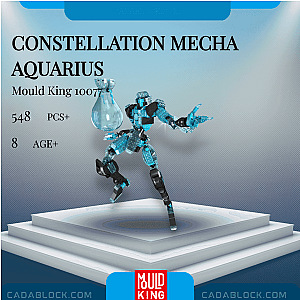 MOULD KING 10077 Constellation Mecha Aquarius Creator Expert