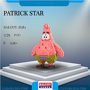 BALODY 18383 Patrick Star Creator Expert
