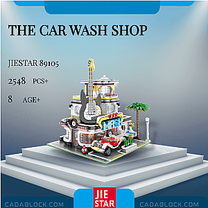 JIESTAR 89105 The Car Wash Shop Creator Expert