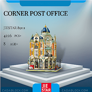 JIESTAR 89111 Corner Post Office Modular Building