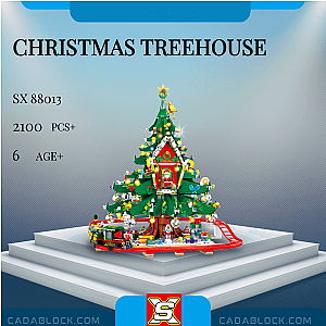 SX 88013 Christmas Treehouse Creator Expert