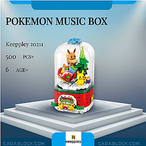 Keeppley 20211 Pokemon Music Box Creator Expert