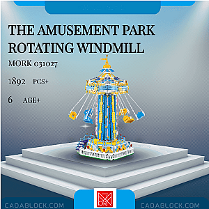 MORK 031027 The Amusement Park Rotating Windmill Creator Expert