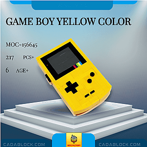 MOC Factory 156645 Game Boy Yellow Color Creator Expert