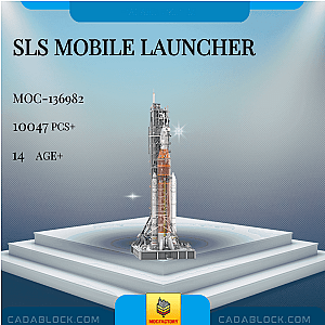 MOC Factory 136982 SLS Mobile Launcher Space