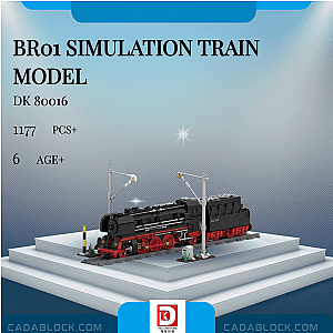 DK 80016 BR01 Simulation Train Model Technician