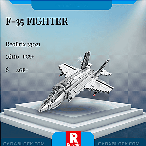 REOBRIX 33021 F-35 Fighter Military