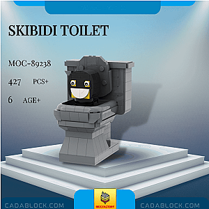 MOC Factory 89238 Skibidi Toilet Movies and Games