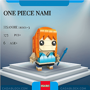 HSANHE 11001-3 One Piece Nami Movies and Games