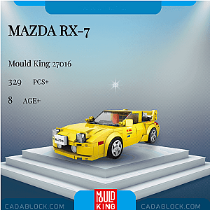 MOULD KING 27016 Mazda RX-7 Technician