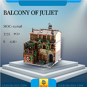 MOC Factory 131698 Balcony of Juliet Modular Building