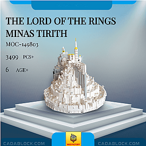 MOC Factory 149803 The Lord of the Rings Minas Tirith Modular Building