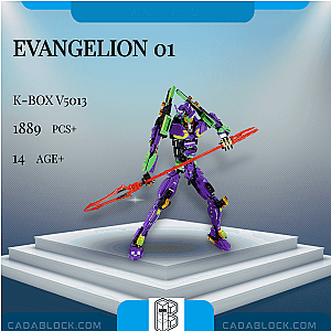 K-Box V5013 EVANGELION 01 Creator Expert