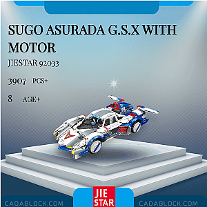 JIESTAR 92033 SUGO Asurada G.S.X With Motor Technician