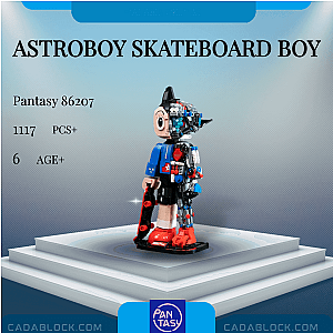 Pantasy 86207 AstroBoy Skateboard Boy Movies and Games