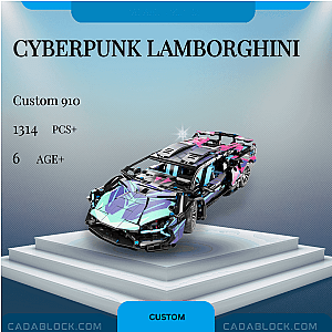 Custom 910 Cyberpunk Lamborghini Technician