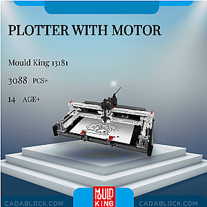 MOULD KING 13181 Plotter With Motor Technician