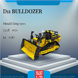 MOULD KING 15071 D11 Bulldozer Technician