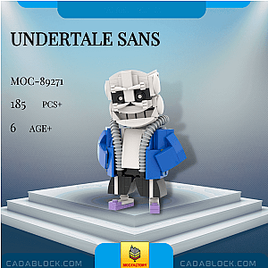 MOC Factory 89271 Undertale Sans Movies and Games