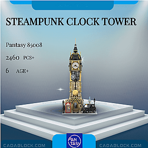 Pantasy 85008 Steampunk Clock Tower Modular Building