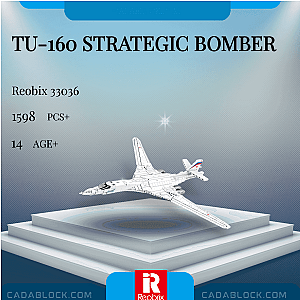 REOBRIX 33036 TU-160 Strategic Bomber Military