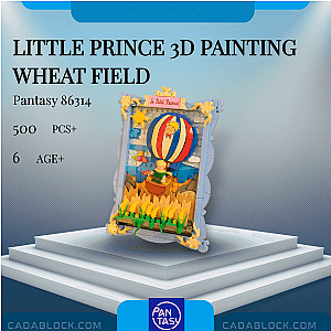 Pantasy 86314 Little Prince 3D Painting Wheat Field Creator Expert